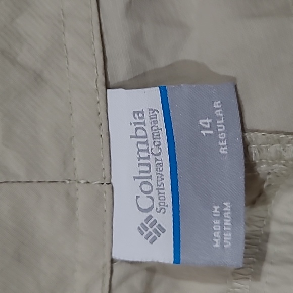 Columbia PFG Convertible Hiking Pants Sz. 14 - Picture 3 of 11